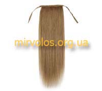 №14A. Шиньон из натуральных волос 60см, 100гр. Remy AAА качество